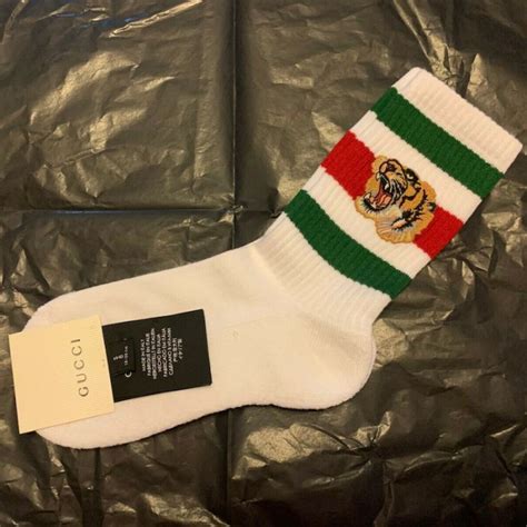 pink gucci socks outfit|Gucci tiger socks.